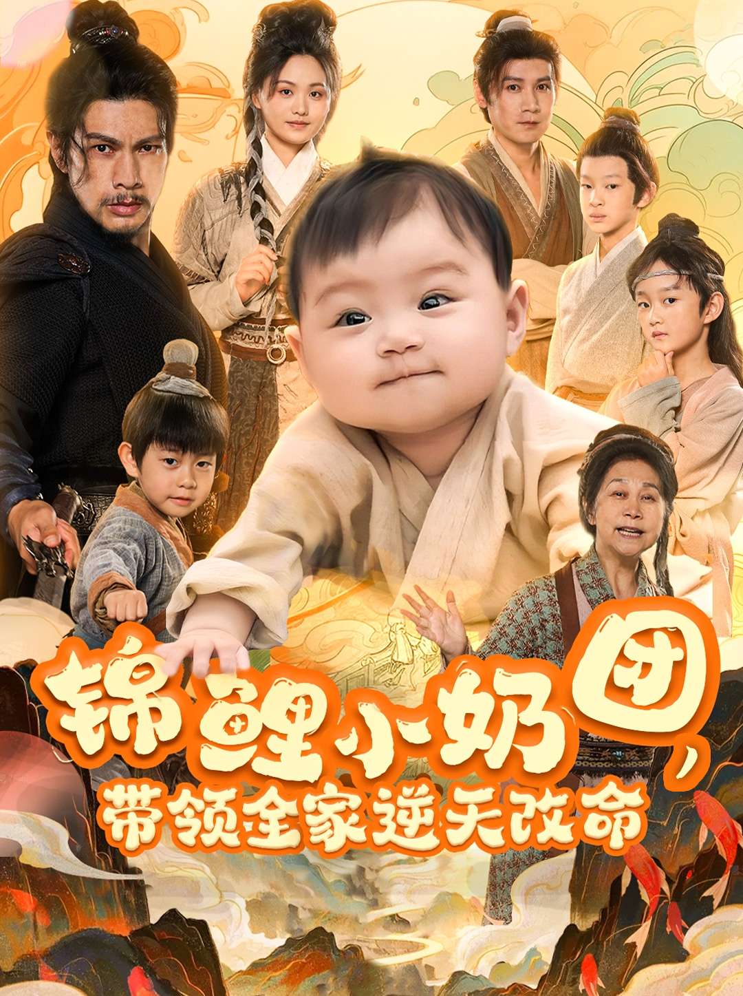 锦鲤小奶团，带领全家逆天改命